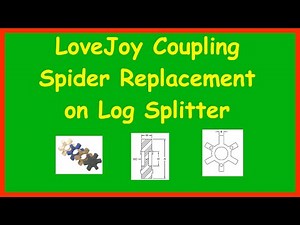 Log splitter LoveJoy Coupling Spider replacement - 070