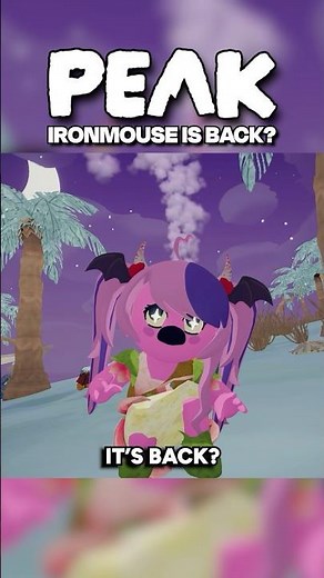 IRONMOUSE HAIR IS BACK IN PEAK? bbno$ #shorts #peak #peakgame