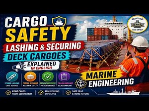 Cargo Safety: Lashing & Securing Deck Cargoes Explained | Marine Engineering