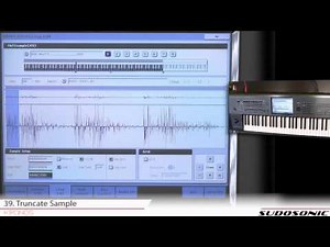 Korg Kronos Video Tutorial Lesson #39 - Truncate Sample