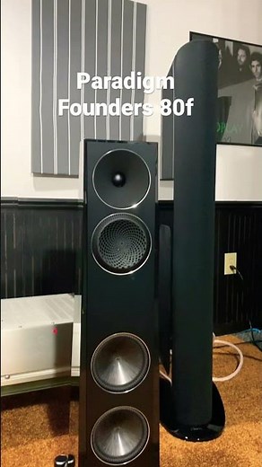Paradigm Founders 80f floor standing tower #speakers #stereo #leorojas #paradigm