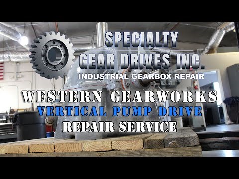 Western Gear Works Vertical Pump Drive Repair: Right-Angle Cooling Towers | Specialty Gear Drives