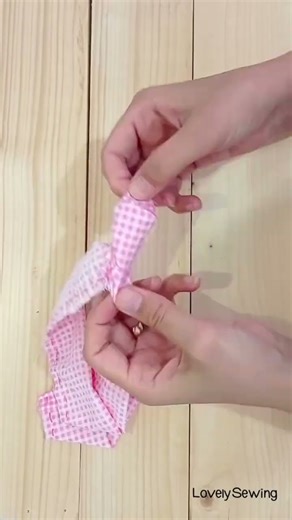 Hand-Sewn Scrunchie ✂️💗 Easy & Cute DIY