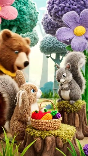 Benny the bunny on an enchanting adventure🌈🐰 #friendshipgoals #friendship #kidscartoons #familyfun