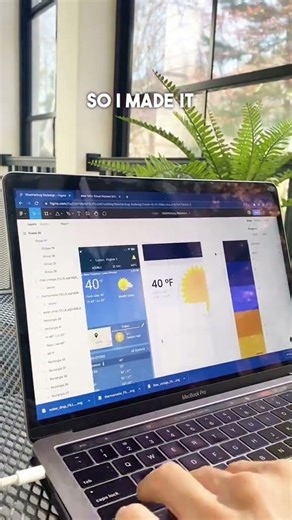 Here is my version of the WeatherBug App Redesign in Figma!... #Shorts #johnathan.ux