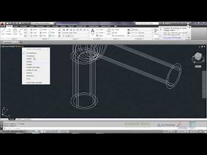 AutoCAD 2014 3D - solid extrude