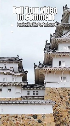 A Relaxing Walk Around Himeji Castle | Japan Walking Tour