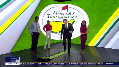 The Masters: Good Day golf putting competition