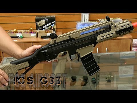 ICS G33 Airsoft Gun Review and Chrono | Fox Airsoft