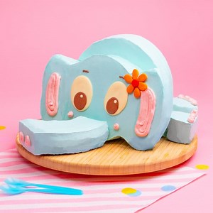 Baby Shower Elephant Cake and more kid's recipes by Chefclub
