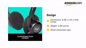 Logitech OEM PC 960 USB Stereo Headset