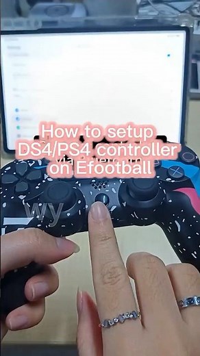 How to setup DualShock 4 controller on Efootball Mobile Mantis gamepad pro #tutorial #pes #efootball