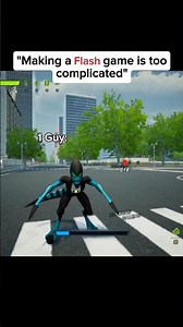 "Making a Flash game is too complicated" 1 Guy:Haezdev🐐#ben10 #galvan #ben10game