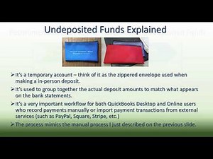 QuickBooks Online (QBO) - Undeposited Funds Explained (Includes DEMO!)