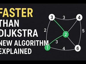 How Apps Find Fastest Routes: Dijkstra vs New Algorithm (2025) #Dijkstra #Algorithms #DataStructures
