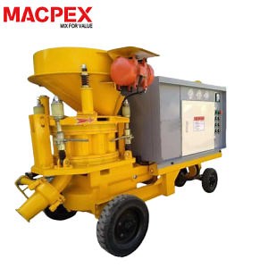 [Hot Item] Refractory Dry Wet Cement Mortar Spray Gunning Pump Machine