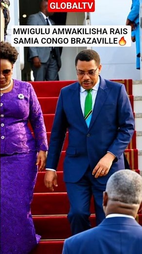 VIDEO: MWIGULU AMWAKILISHA RAIS SAMIA CONGO BRAZAVILLE🔥 #globaltv #breaking #wazirimkuu #brazaville
