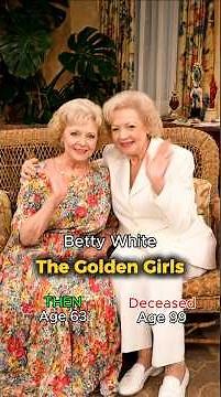 The Golden Girls Cast : Then And Now 👵✨