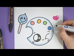KAWAII FARBPALETTE SELBER MALEN - EINFACH UND SÜß