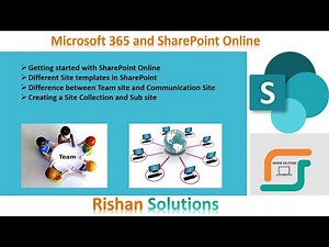Getting started with SharePoint online, Site templates and creating sites
