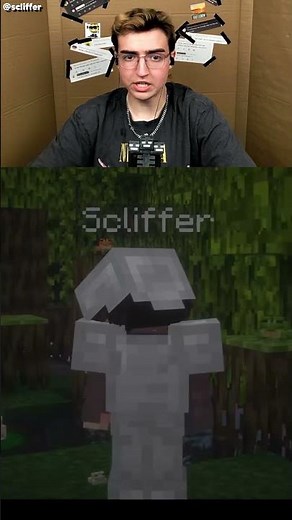 Minecraft mobs if they were their real size