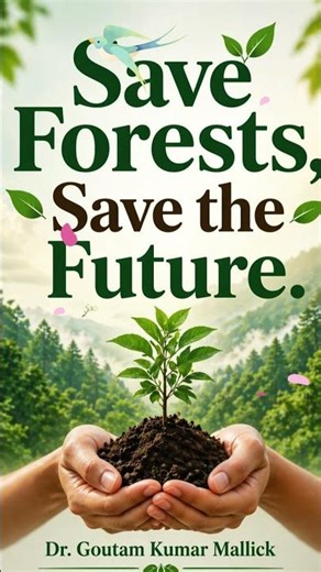 Slogan About Forest - 11 Written by Dr.Goutam Kumar Mallick#recitation #forest #slogan #future