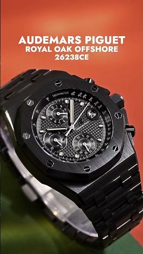 The Black Ceramic AP Built to Dominate 🖤🔥 Royal Oak Offshore 26238CE