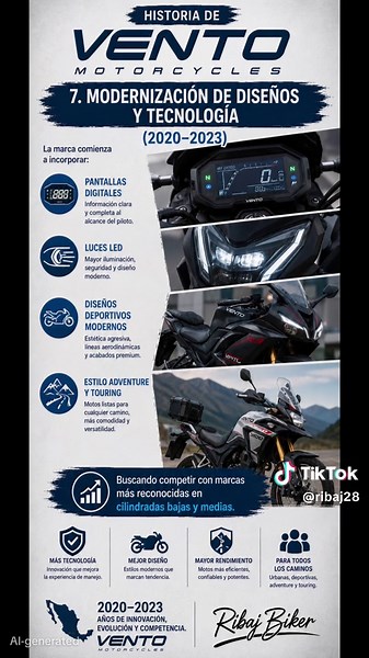 La historia de Vento #Vento #Historia #Moto #Biker #RibajBiker @Vento Motorcycles U.S.A