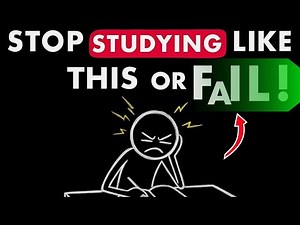 Stop Wasting Time Studying (How To Study SMARTER)