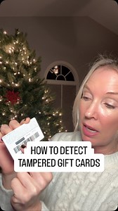 Consumer Reporter’s fool proof way to detect tampered gift cards. Here’s how to make sure your loved ones don’t get $0 from you!! #giftcardscams #giftcardtips #protectyourmoney #dontgetscammed #consumertips | Susan Hogan TV