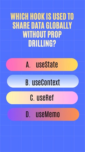 Interview Material on Instagram: "Can you guess the answer? 🤔 Which lifecycle method is replaced by useEffect in React? This question checks: • React lifecycle understanding • Hooks vs class components • Interview fundamentals 🔥 Very common React interview question Follow for daily learning & interview prep 🚀 #reelit #reelkarofeelkaro #reelitfeelit #reelsintagram #ReactJS #ReactInterview"