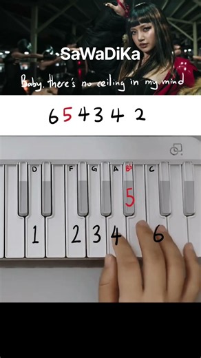 LISA – SaWaDiKa #piano #钢琴 #music #pianotutorial