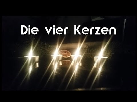 Die vier Kerzen - Ein Weihnachsgedicht