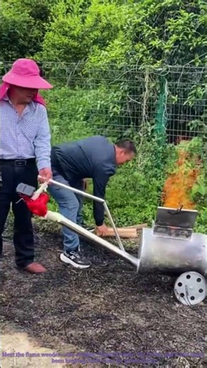Flame Weeder: Old-School Farm Grass Burner