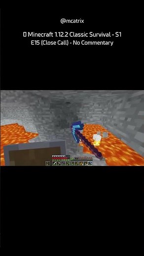 😱 Minecraft 1.12.2 Classic Survival - S1 E15 (Close Call) - No Commentary (SHORT 78)