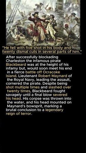 The Brutal End of History's Most Feared Pirate