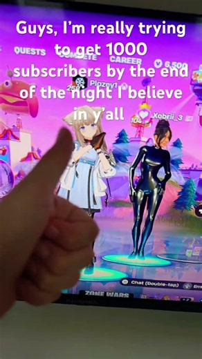 I believe in us #fortnite ￼