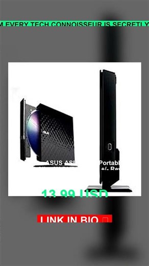 Stop overpaying for bulky tech! This **ultra-slim ASUS DVD burner** is the **secret weapon** #Shorts