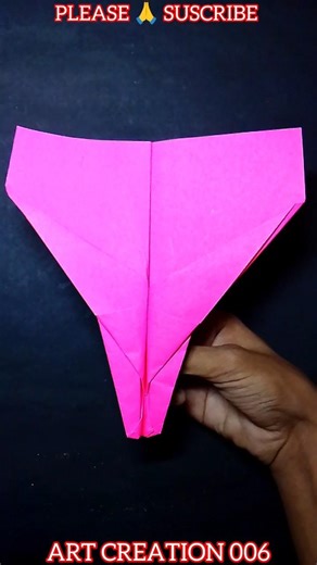how to make a simple origami paper plane easy #craft #viral