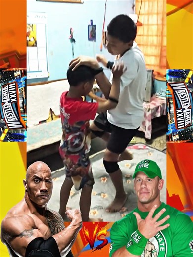 John Cena vs The Rock Wrestlemania 28 | Wrestling Fan Made. #wrestlingfans #viralvideo #like