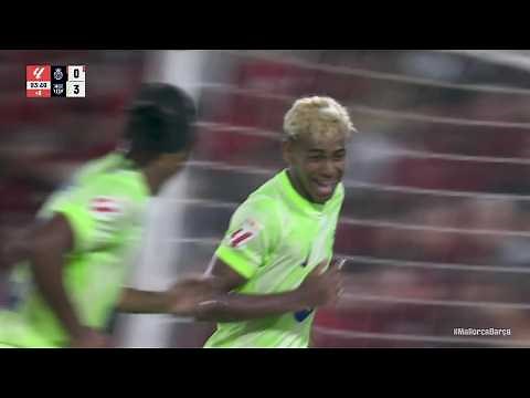 Lamine Yamal SCORES with the LAST KICK of Barcelona's LALIGA opener vs. Mallorca | ESPN FC