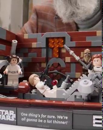 76K views · 2.7K reactions | Build the tension and drama of iconic Star Wars moments with LEGO brick-built dioramas. | LEGO | Facebook