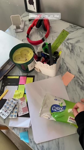 Organized Desk Setup for Study and Productivity