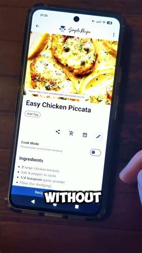 How To Save Recipes On Your Phone | Fast & Easy