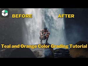 Teal and orange color grading tutorial in Filmora