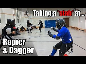 Rapier and Dagger Sparring /w Sam Ryals