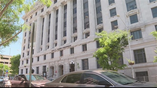 Woman physically assaulted at Fulton County Courthouse, suspect on the run, sheriff says