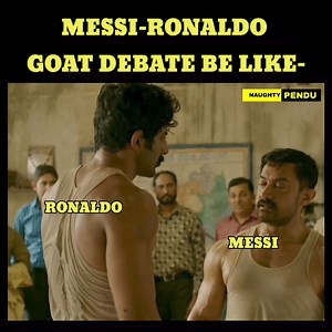 912K views · 10K reactions | There is no GOAT debate right now | Naughty Pendu | Facebook