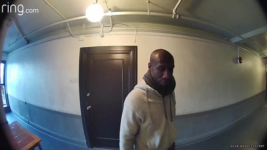 Stay safe ladies !!! this guy stood in front of my door for over 20 mins twisting my door knob trying to get in , i was terrified! So happy LAPD showed up when they did . #creepy #koreatownla