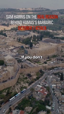 Sam Harris on Instagram: "From the latest episode of the Making Sense podcast, “The Bright Line Between Good and Evil.” Full episode in our bio."